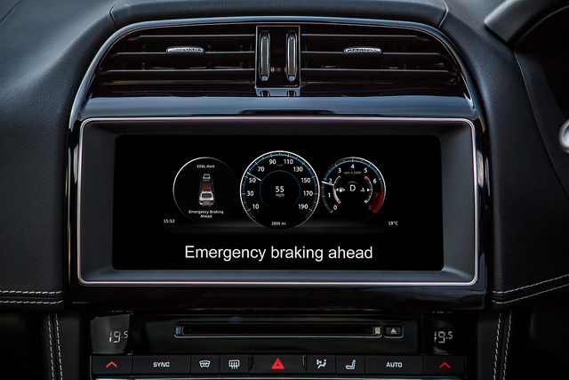 Advanced braking system dashboard