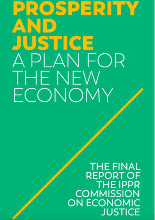 IPPR Commission on Economic Justice report