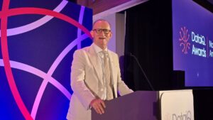 Adrian Hosting DataIQ Awards NA 2025