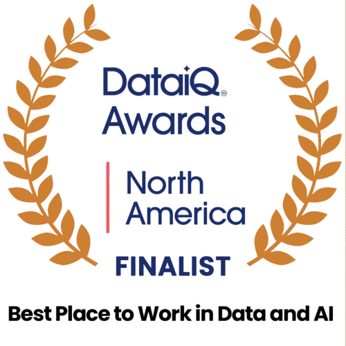 Best Place to Work in Data and AI Finalist EW