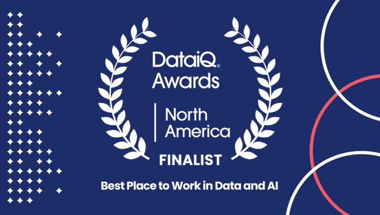 Best Place to Work in Data and AI Finalist SM