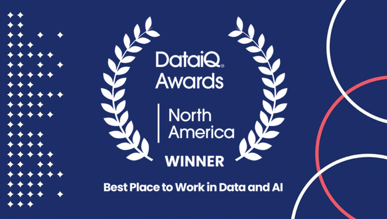 Best Place to Work in Data and AI Winner SM