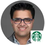 Bhagyesh Phanse VP Data Science Analytics Starbucks Coffee Company