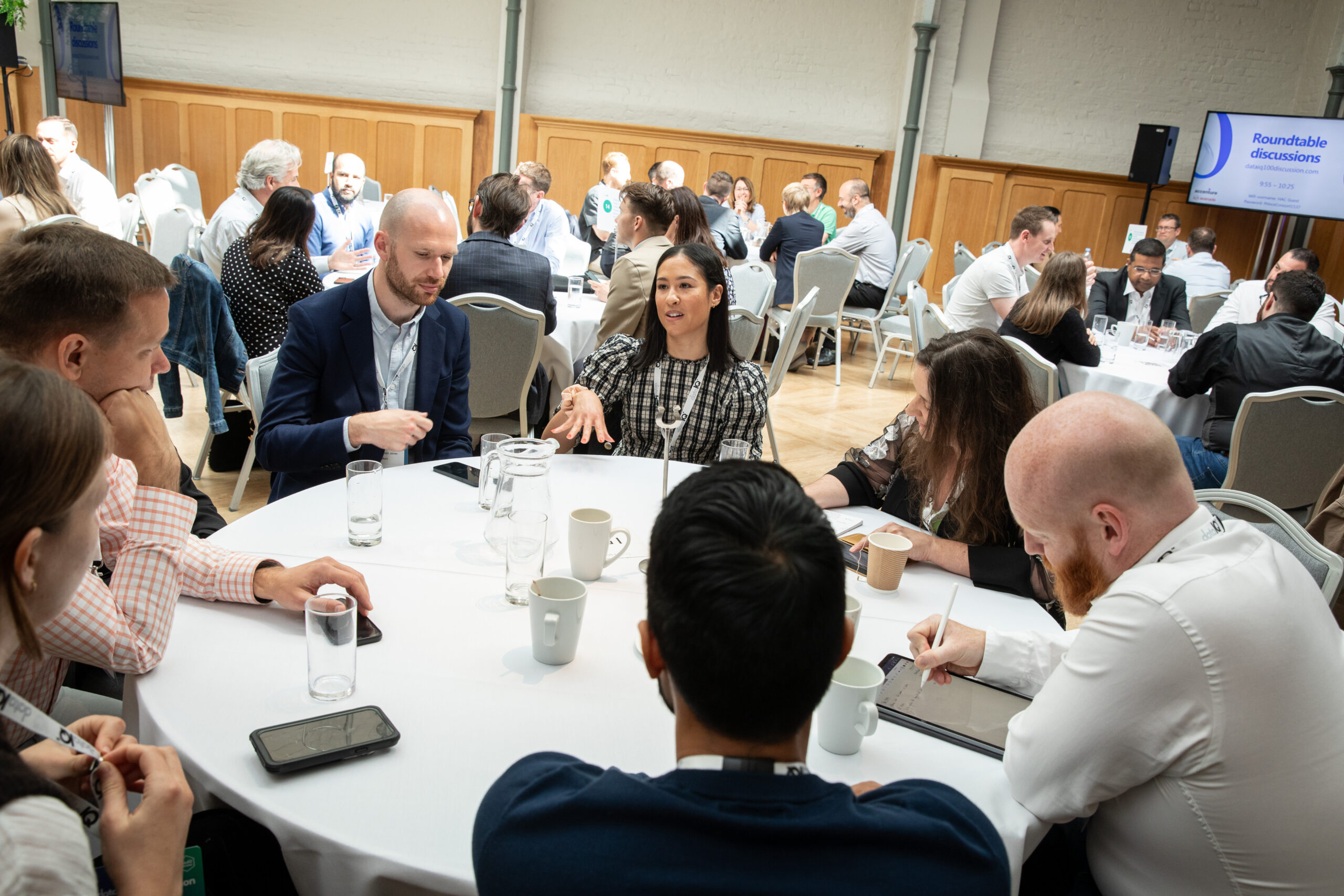 DataIQ members discussing governance.
