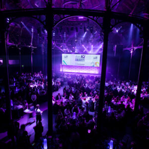 A view of the 2023 DataIQ Awards ceremony.