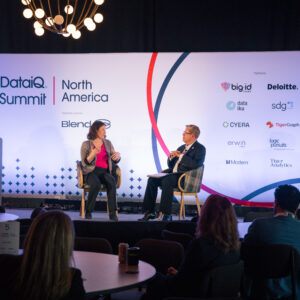 Randy Bean hosting at the 2025 DataIQ North America Summit