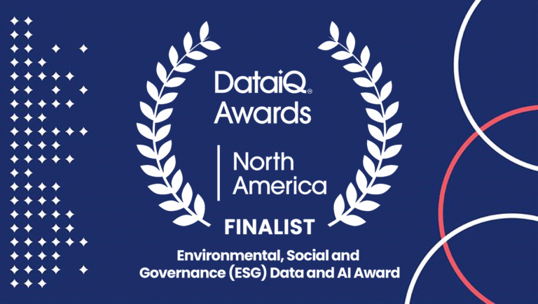Environmental Social and Governance ESG Data and AI Award Finalist sm