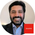Krishna Cheriath Chief Digital Officer Thermo Fisher
