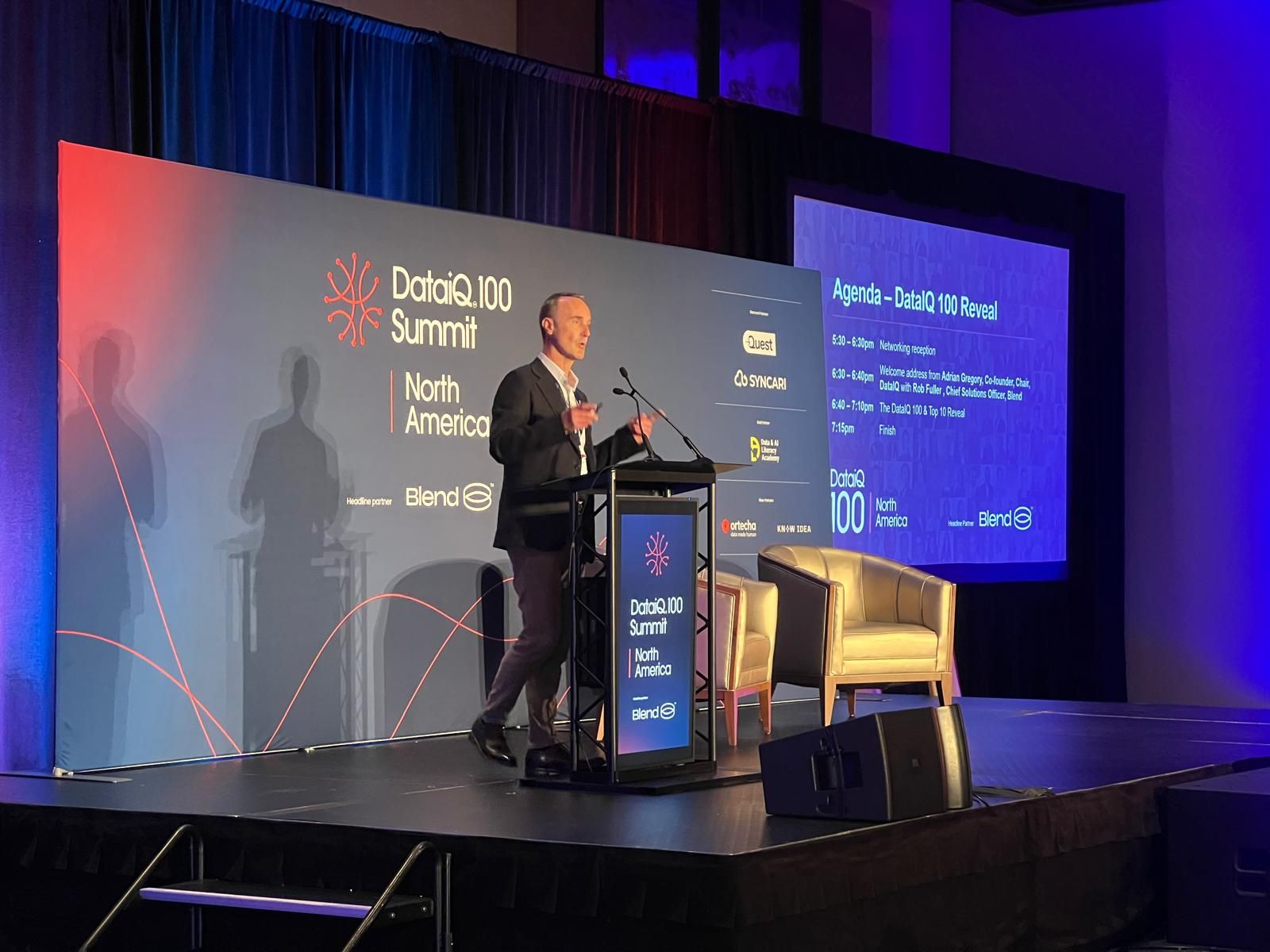 Paul on stage at Nashville Summit 2026 where decisions, agentic AI, and leadership were discussed