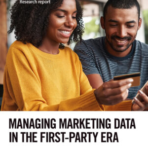 Managing marketing data in the first-party era