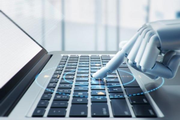 robot finger on keyboard Thumb