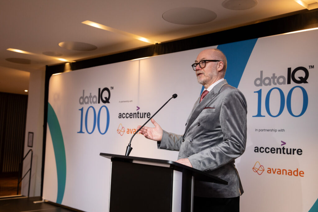 David Reed, DataIQ's Chief Knowledge Officer and Evangelist, hosting the 2024 DataIQ 100 and discussing generative AI.