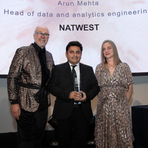 DataIQ Awards 2022 winner - Data and analytics leader of the year: Arun Mehta