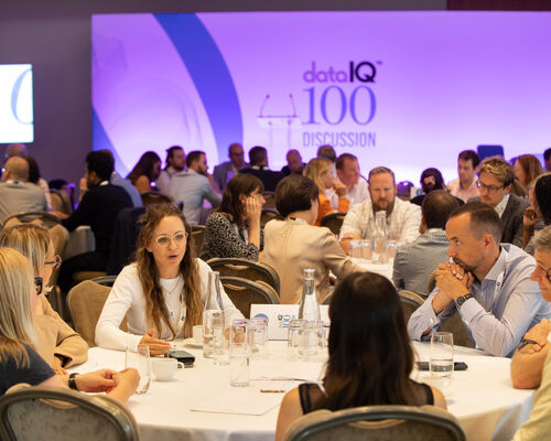 Women data leaders at the DataIQ Discussion event in 2023.