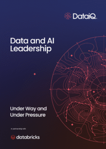 Data and AI Leadership Under Way and Under Pressure cover