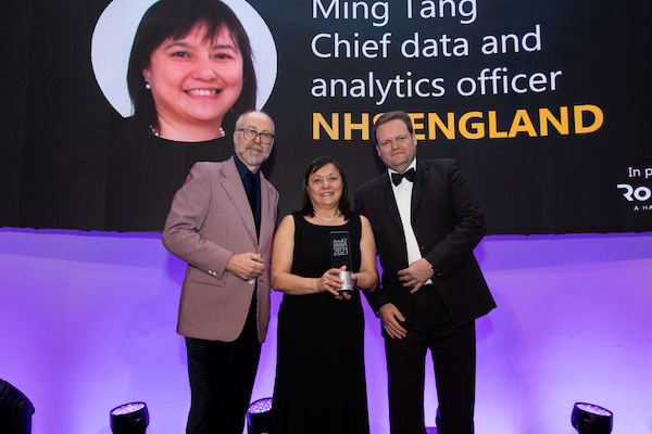 DataIQ Awards 2021 winner - Data and analytics leader of the year: Ming Tang