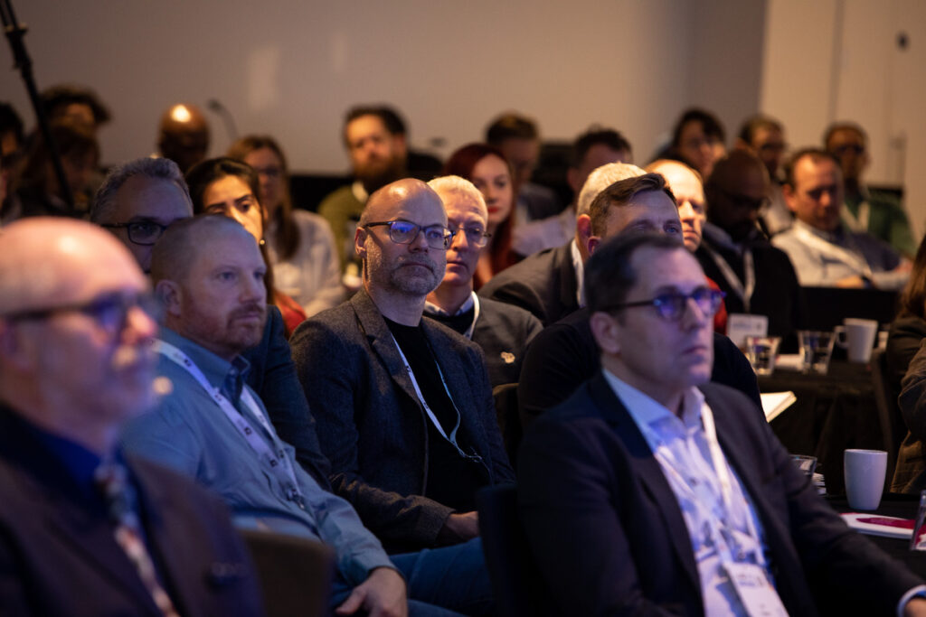 Agentic AI discussion at the DataIQ conference.