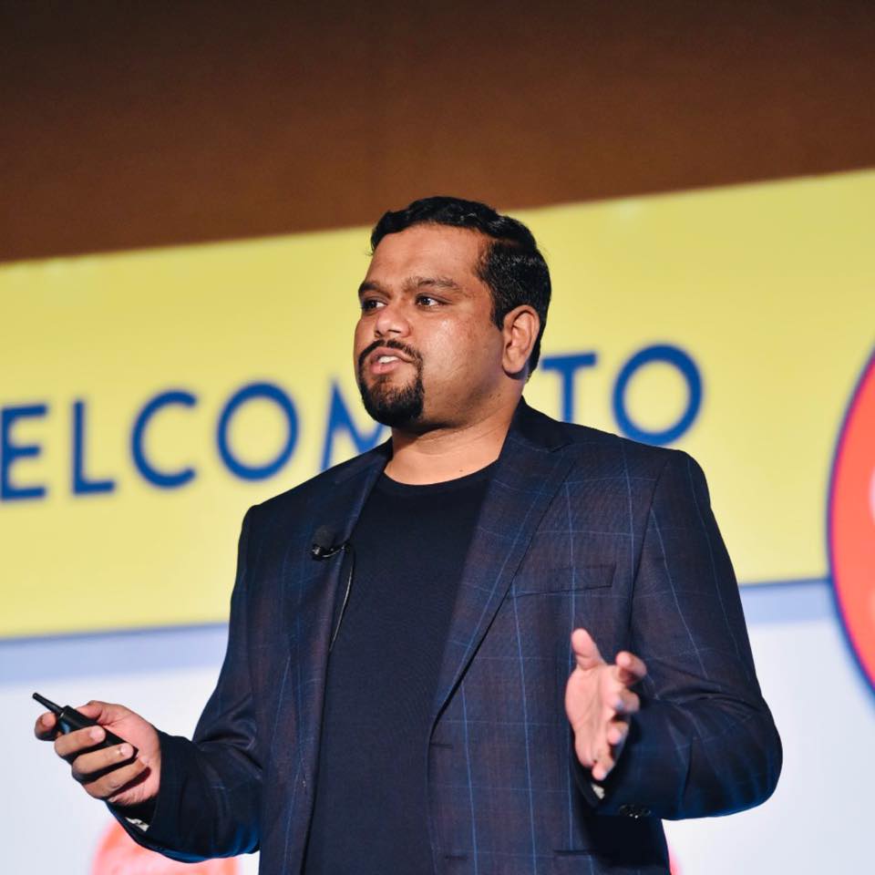 Deepak JoseGlobal Head of One Demand Data and Analytics (ODDA) Solutions, Mars, speaking at an event.