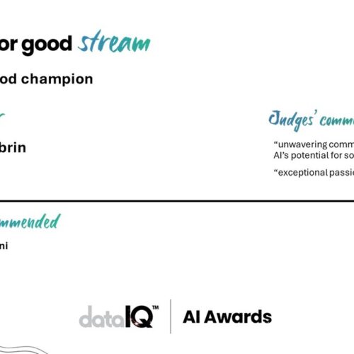 AI Awards 2024 - AI for Good Champion – Seth Dobrin