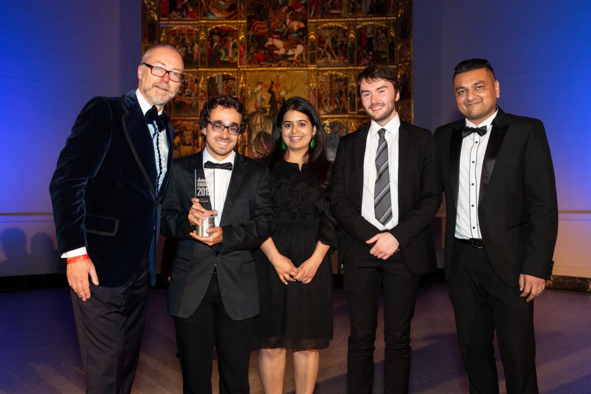 DataIQ Awards 2019 winner - Best data and analytics team (Data Enabler): Merkle Aquila - Stop the Traffik team
