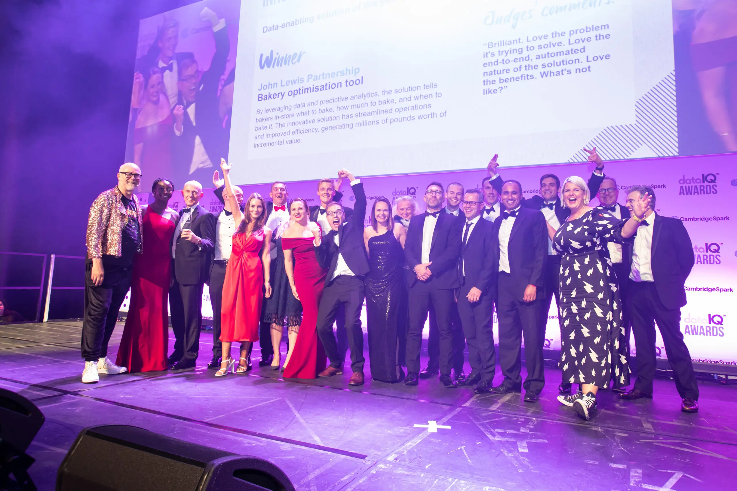 DataIQ Awards 2023 winner - Data-enabling solution of the year (Client-side): John Lewis Partnership