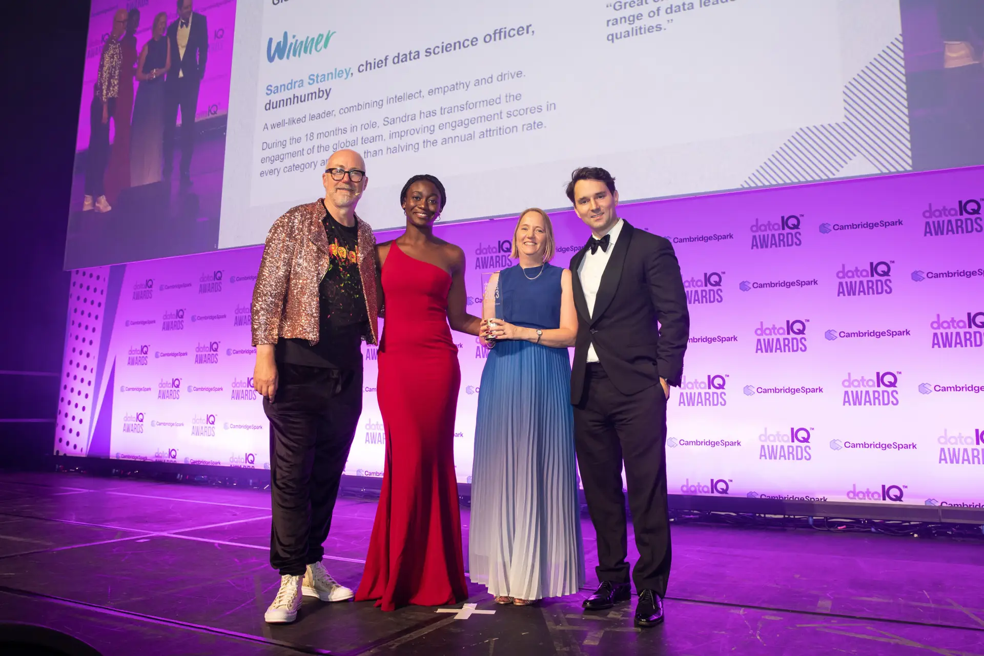 DataIQ Awards 2023 winner - Global data and analytics leader of the year: Sandra Stanley