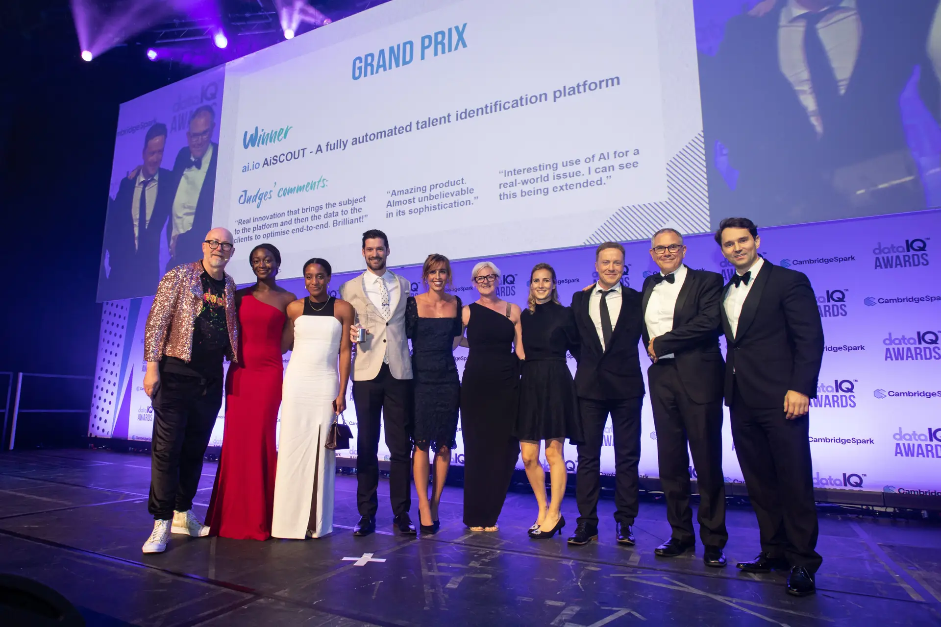 DataIQ Awards 2023 winner - Grand prix: ai.io AiSCOUT