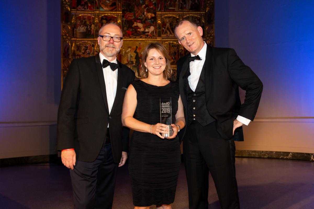 DataIQ Awards 2019 winner - Data and analytics leader of the year (Data Titan): Anita Fernqvist