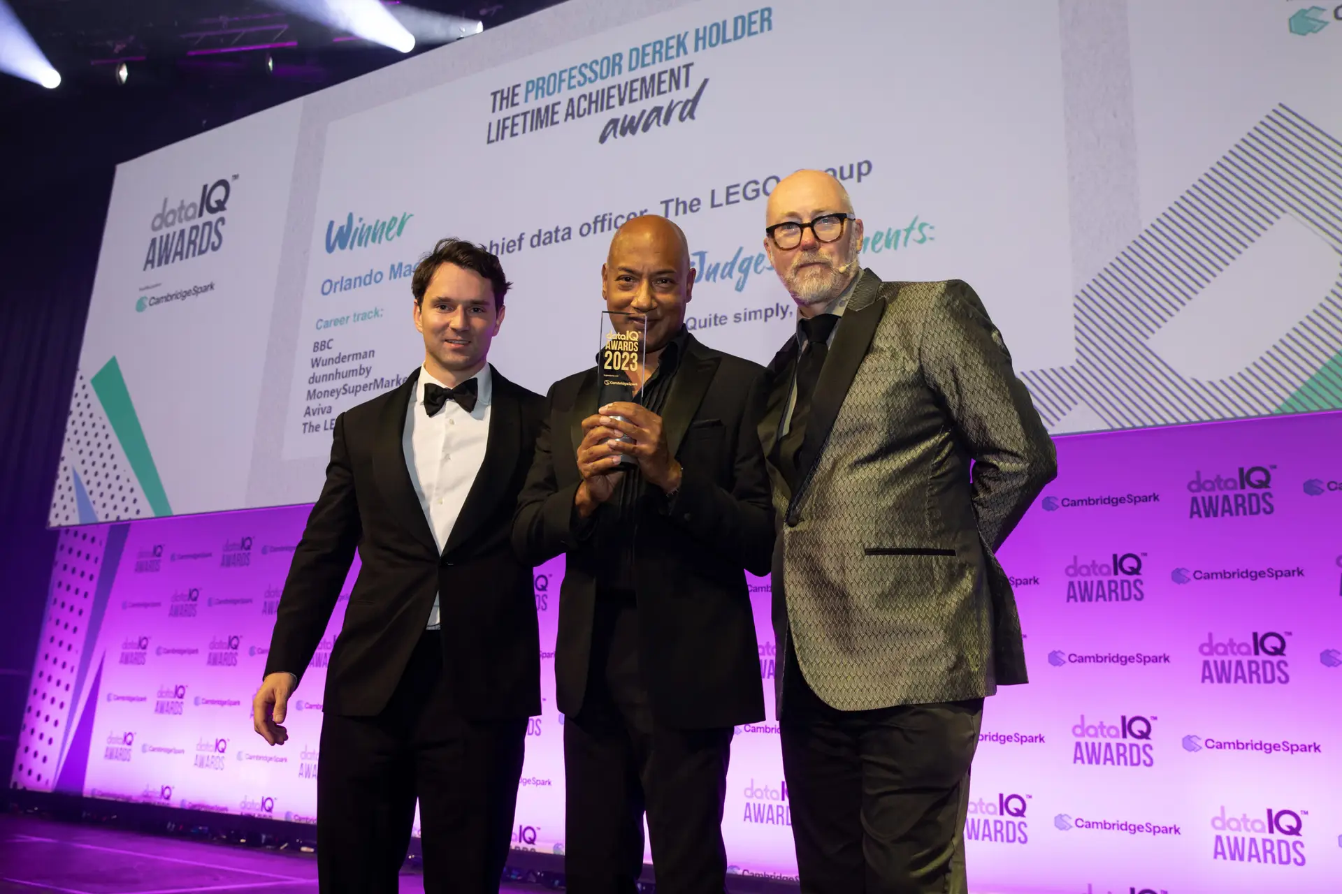 DataIQ Awards 2023 winner - The Professor Derek Holder lifetime achievement award: Orlando Machado