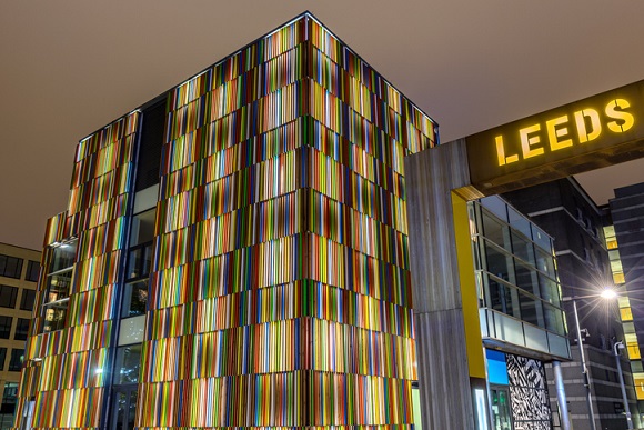 Modern building in Leeds