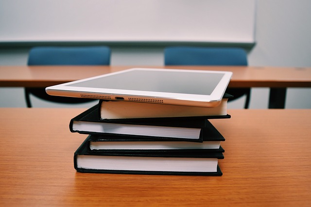 tablet books desk chairs